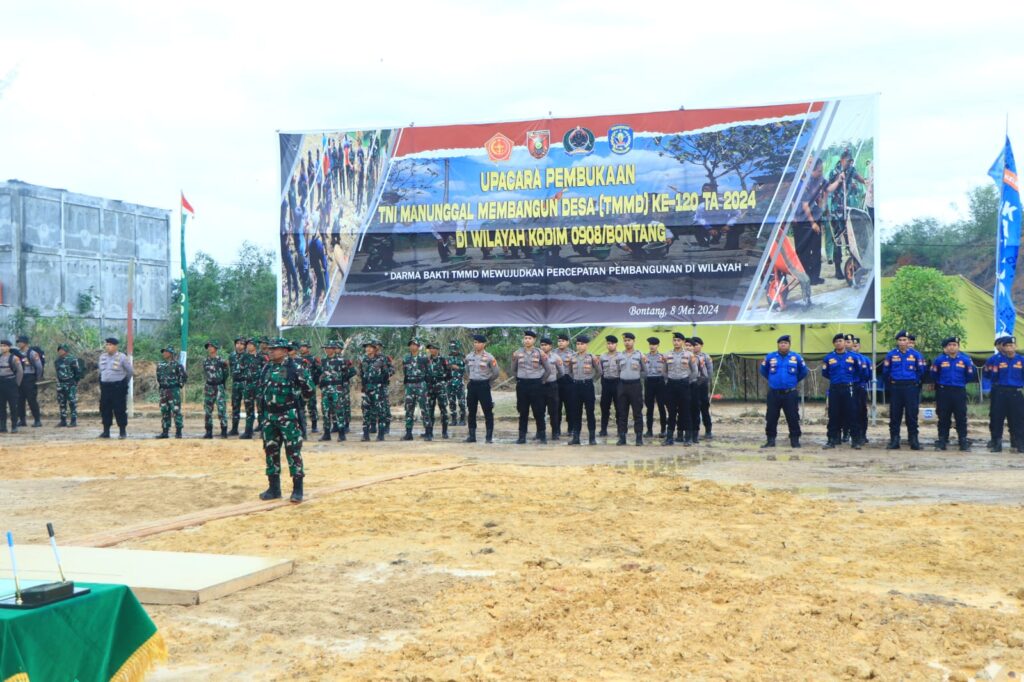 Kodim 0908 Bontang Gelar TMMD 120