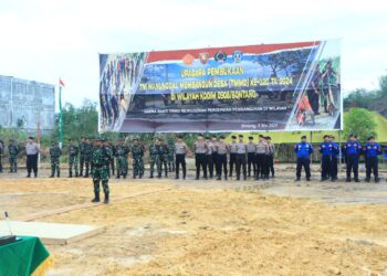 Kodim 0908 Bontang Gelar TMMD 120