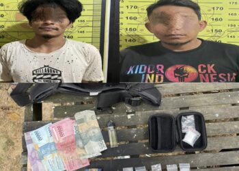Polres Bontang Tangkap Dua Pengedar Sabu di Loktuan, Ungkap Jaringan Peredaran Narkoba